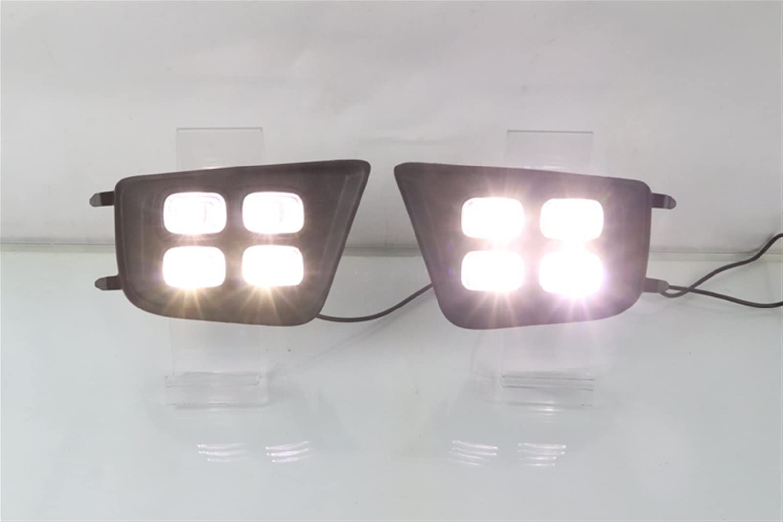 Dinamiche Indicatori direzione Compatibile con Toyota per Tacoma 2012 2013 2014 2015 Auto Sinistra Destra Indicatore di Direzione Fendinebbia DRL Luci di Marcia Diurna Luce Laterale