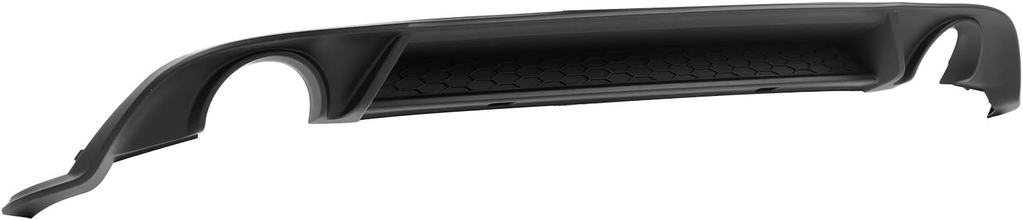 Rear Diffuser, Rear Diffuser Lip Valance Bumper Diffuser Replacement Rear Bumper Diffuser for Car for Vehicle