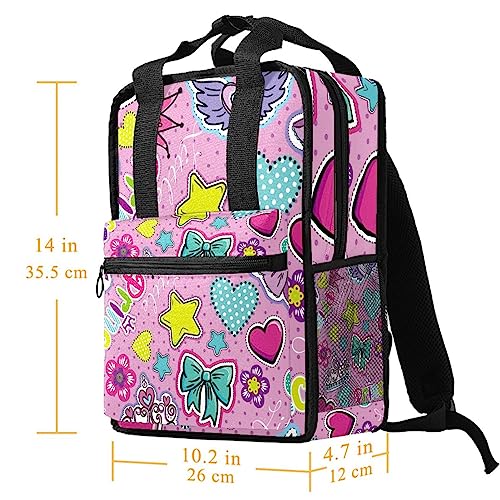 Sac à dos pour garçon rose soulageant les épaules avec sangles ajustables - 5