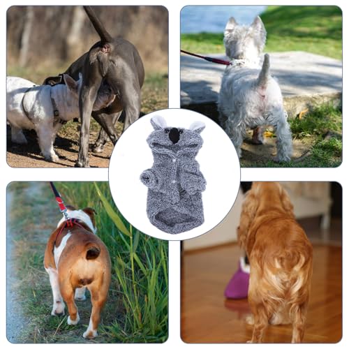 Ropa de Invierno para Perros DOITOOL Koala Azul M miniatura 6
