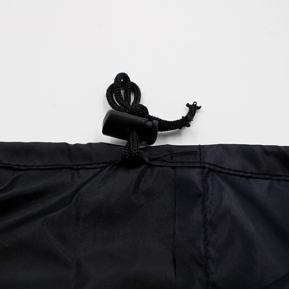 Bolsa de almacenamiento para tienda de campaña al aire libre, bolsa de lona impermeable con cuerda ajustable, doble asa para toldo de cenador, 3 x 3 m, 3 x 4,5 m, 3 x 6 m (S 140 x 34 x 34 cm)