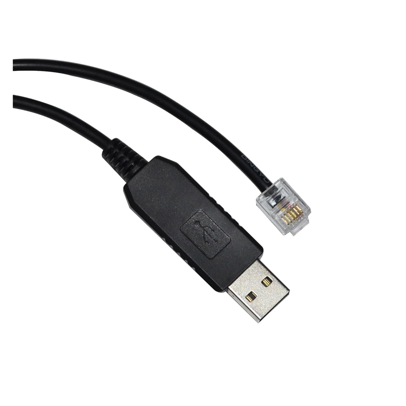 AJOHBM FTDI FT232RL USB TO RJ11 6P4C ADAPTER RS232 SERIAL CABLE FOR STEPNET STEPPER MOTOR DRIVER TO PC COMPATIBLE COPLEY SER-USB-RJ11 (Size : 1.8M, Color : FT232RL Chip)