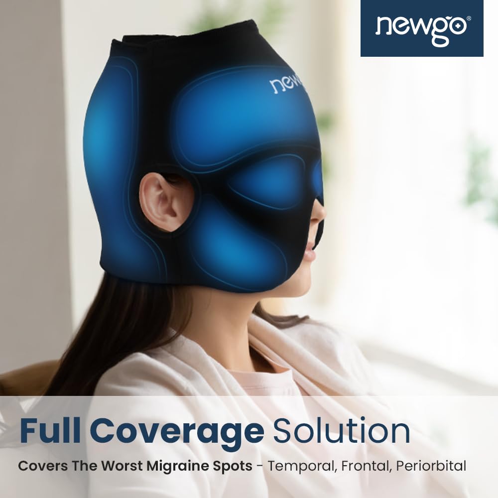 NEWGO Igraine Relief Cap, Full Coverage Headache Hat For Igraine Cold - View #13