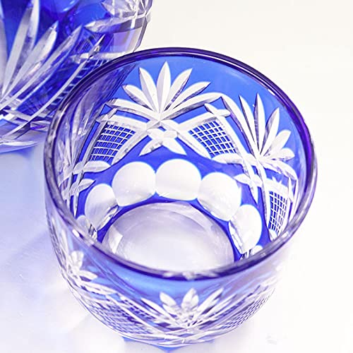 Amazon.co.jp: 切子 徳利 おちょこ セット ギフトセット お猪口 3点