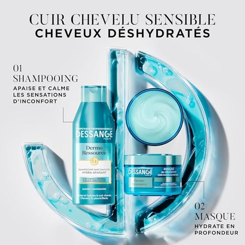 Coffret Dermo Ressource DESSANGE Shampoing Masque Hydra-Apaisant