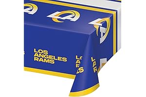 Trendware Los Angeles Rams Plastic Tablecloths