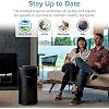 LEVOIT Air Purifiers for Home Large Room With Air Quality Monitor, Quiet for Bedroom, 3-in-1 Filter, Auto Mode, LV-H133, Black