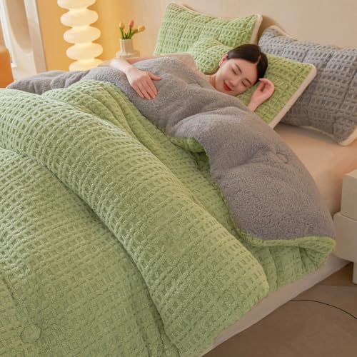 Edredón de invierno polar cálido con microfibra para dormitorio 2