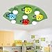 Produktbild YMXJB Cartoon-LED absorbieren Kuppel Licht jungen und Mädchen Kinder Zimmer Lampe Decke Schlafzimmer Kinderzimmer, 220V