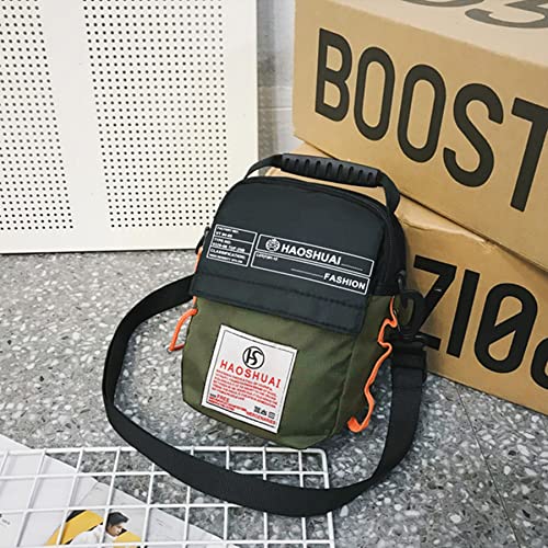 Jakago Waterproof Shoulder Bag Universal Small Messenger Bag Handbag Mobile Phone Pouch Cross Body Bag Purse With Shoulder Strap For Outdoor Sport Travel Hiking Camping (Green) #TOP6