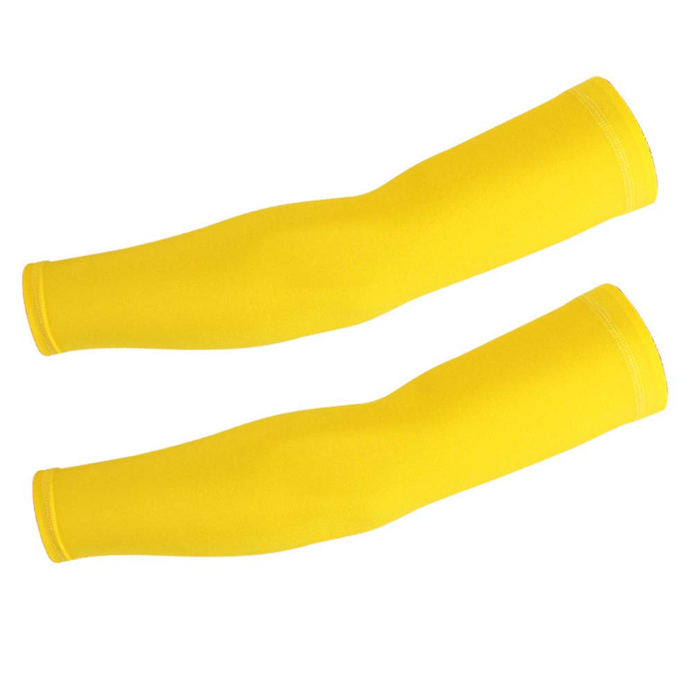 Manchons de cyclisme UPF50+, protection solaire, refroidissement, soie glacée, absorbant la transpiration, séchage rapide, respirant, haute élasticité, manches anti-UV (une paire)