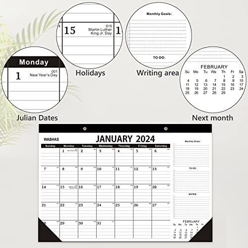 Desk Calendar 2023,July 2023- December 2024,18-Months,17''X 12'' Large Desk/Wall Calendars,Desk Calendar 2023-2024 Perfect For Planning And Organizing Your Home,School Or Office. #TOP3