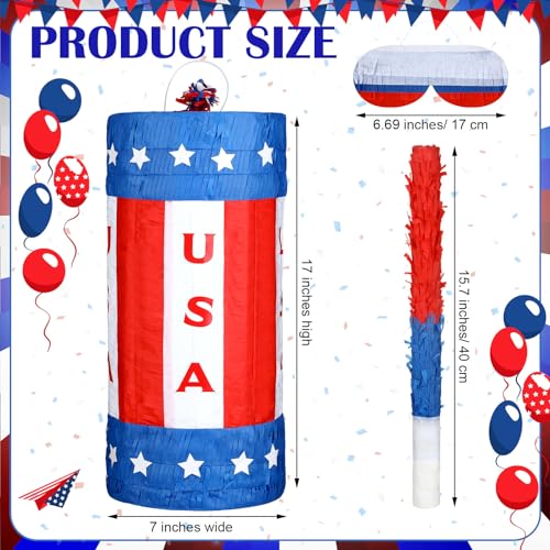 Pinata petard americaine grand format pour animer fete anniversaire - 2