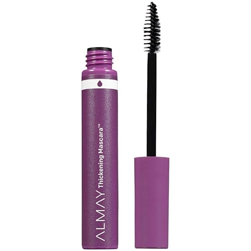 Miniatura 1 de Máscara impermeable de Almay, maquillaje de ojos de volumen y longitud, probada por oftalmólogos, sin fragancia, hipoalergénica, negra, 0.26 onzas