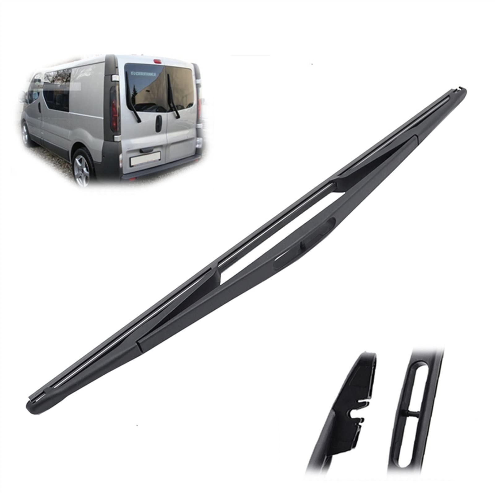 Essuie-glace arrière voiture pour rouler sous la pluie en Renault Trafic