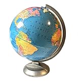 Replogle Standard - Educational Desktop World Globe with Stand for Kids and Teachers, Over 4,000 Place Names, Designed for Classroom Learning (12'/30 cm Diameter)