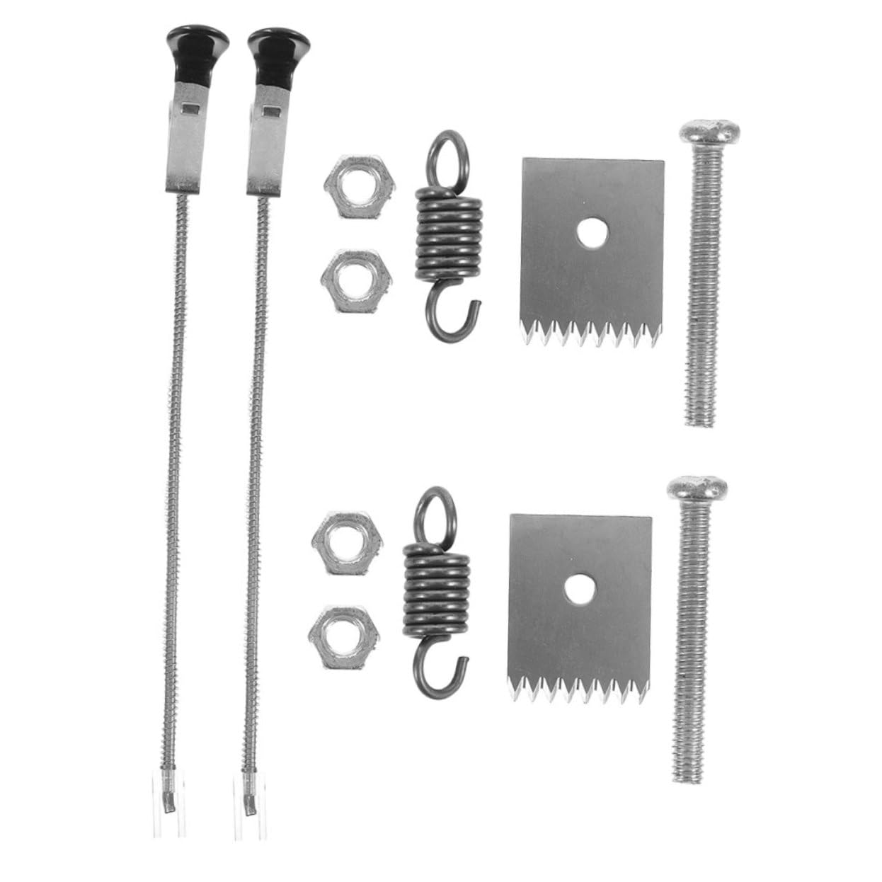 Toyvian 6 Juegos Accesorios para Máquina de Atar Plantas Cuchillas Resortes y Clavos para Tying Tool Repuestos de Alta Resistencia para Atar Ramas de Vides y Verduras