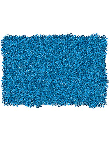Image of Story@Home Artificial Gardening Mats, Wall Panels Plastic for Covering Roof /Cover Wall /Decor Wall /Wdding Party Foliage /Garden /Backyards - Light Blue