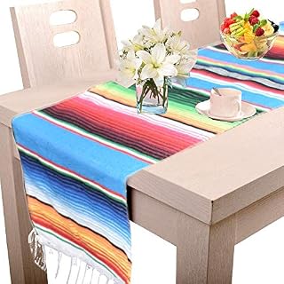Amajoy 35x 275cm Mexican Table Runner Natural Jute For Wedding Decoration Festival Event Table Decoration