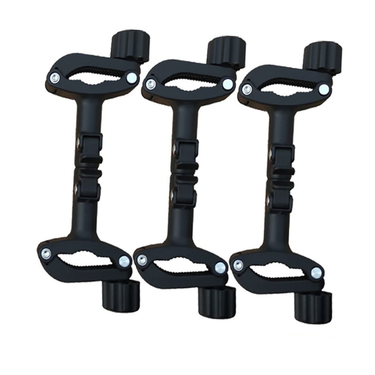 BESTonZON Quality Iron Plastic Stroller Connector Adjustable for Two Identical Strollers