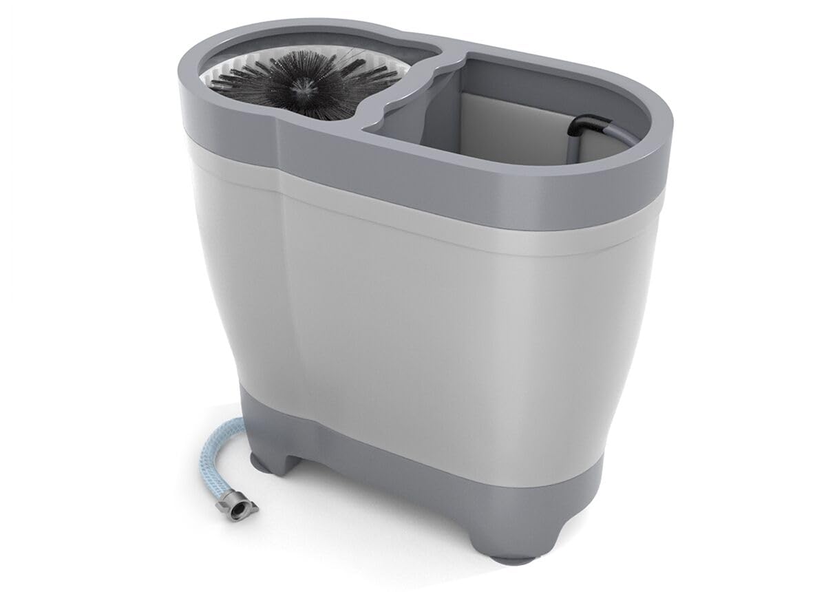 GGM Gastro MGSX600 Mobile Glass Washer components including brushes and main unit