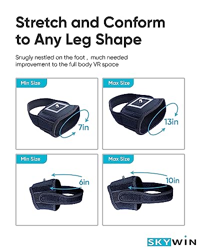 Image of Feet Straps - Vive Trackers Straps for HTC Vive 3.0, 2.0, Ultimate & Tundra