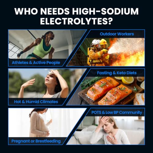 Image of Venture Pal High Sodium Electrolyte Powder Packets | Sugar Free Hydration Drink Mix | Sodium, Magnesium, Potassium & Vitamins | Zero Calories | Keto, Vegan & Paleo Friendly | 16 Sticks