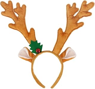FNA Fashions® Christmas Reindeer Antler Aliceband Holly & B
