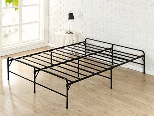 Zinus 14 Inch Bifold Platform Bed Frame/Folding Mattress Foundation/Strong Steel Support/Box Spring Replacement/Maximum Under-Bed Storage, Twin