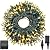 QUWIN Waterproof LED Outdoor Christmas String Lights, 115Ft 300 LED UL Certified 8 Modes with End-to-End Plug, Indoor & Outside Fairy Light for Christmas Tree, Patio, Wedding, Party (Warm White)