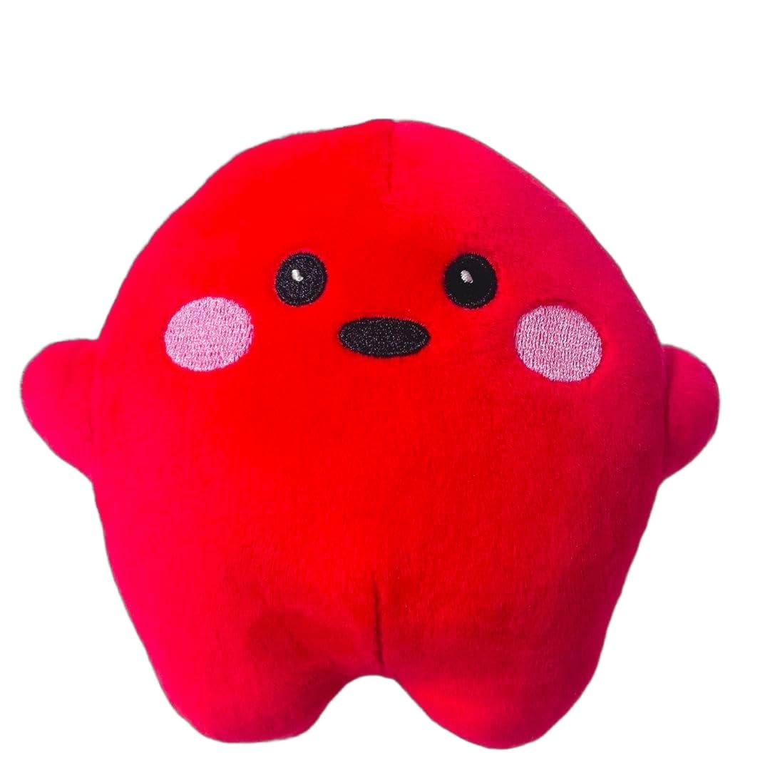 Amazon.co.jp: サーキュラーちゃん 大 レッド 赤色 ぬいぐるみ