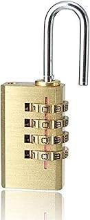 قفل حقائب السفر نحاس للجنسين - لون ذهبي