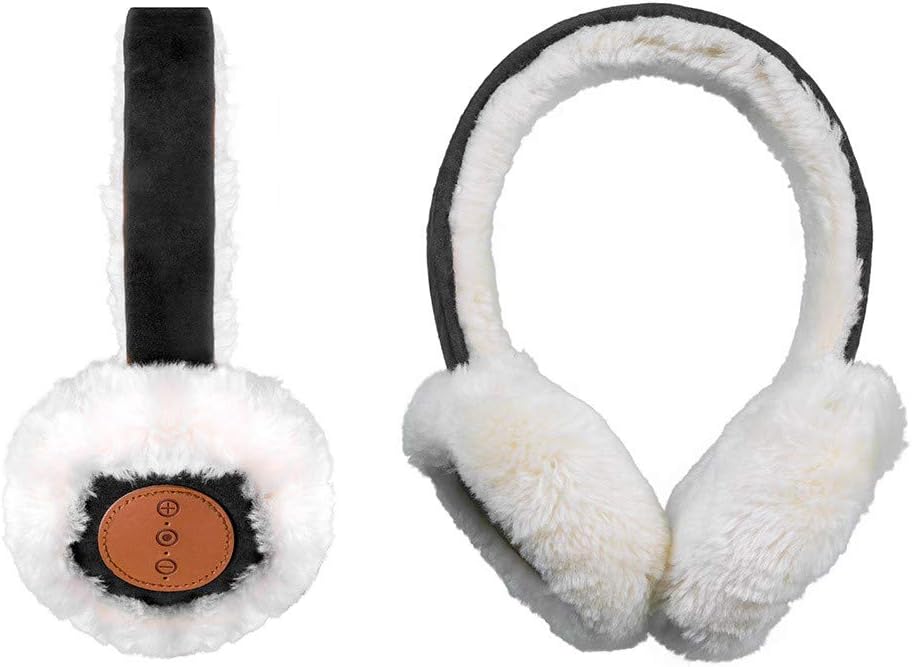 Avanca Bluetooth 4.1 Audio Earmuffs with Integrated Speaker and Microphone - Black