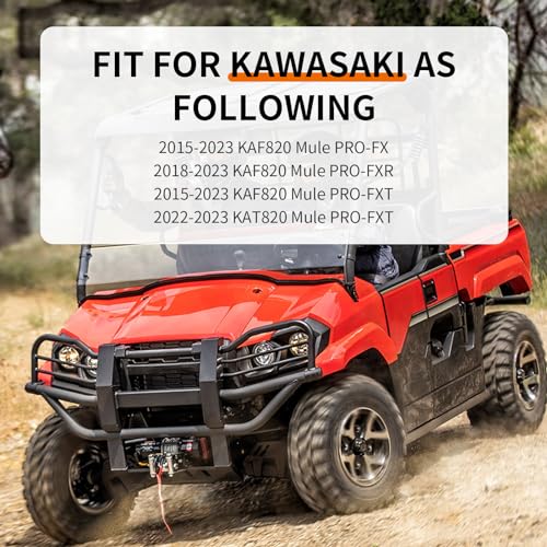 Image of 6Pcs Ignition Coil and Spark Plug Wire for Kawasaki KAF820 KAT820 | Mule PRO-FX PRO-FXR PRO-FXT 2015-2023 21150-0013 21121-0724