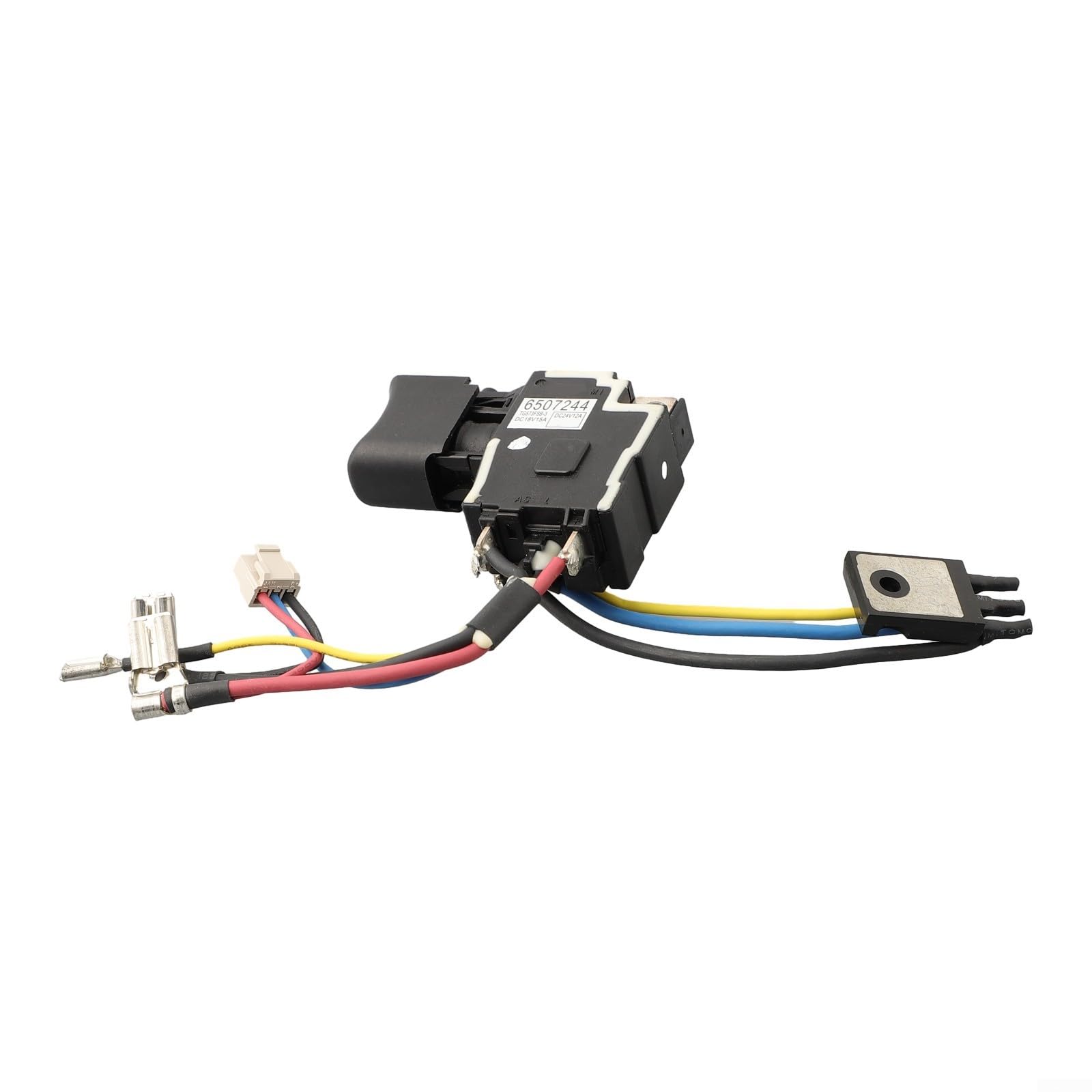 Commutateur de rechange, 650724-4 6506824 pour DHP448 DHP458 DDF458 DDF448 BHP448 BHP458 Powers Tools Accessoires Plastique Métal Composant