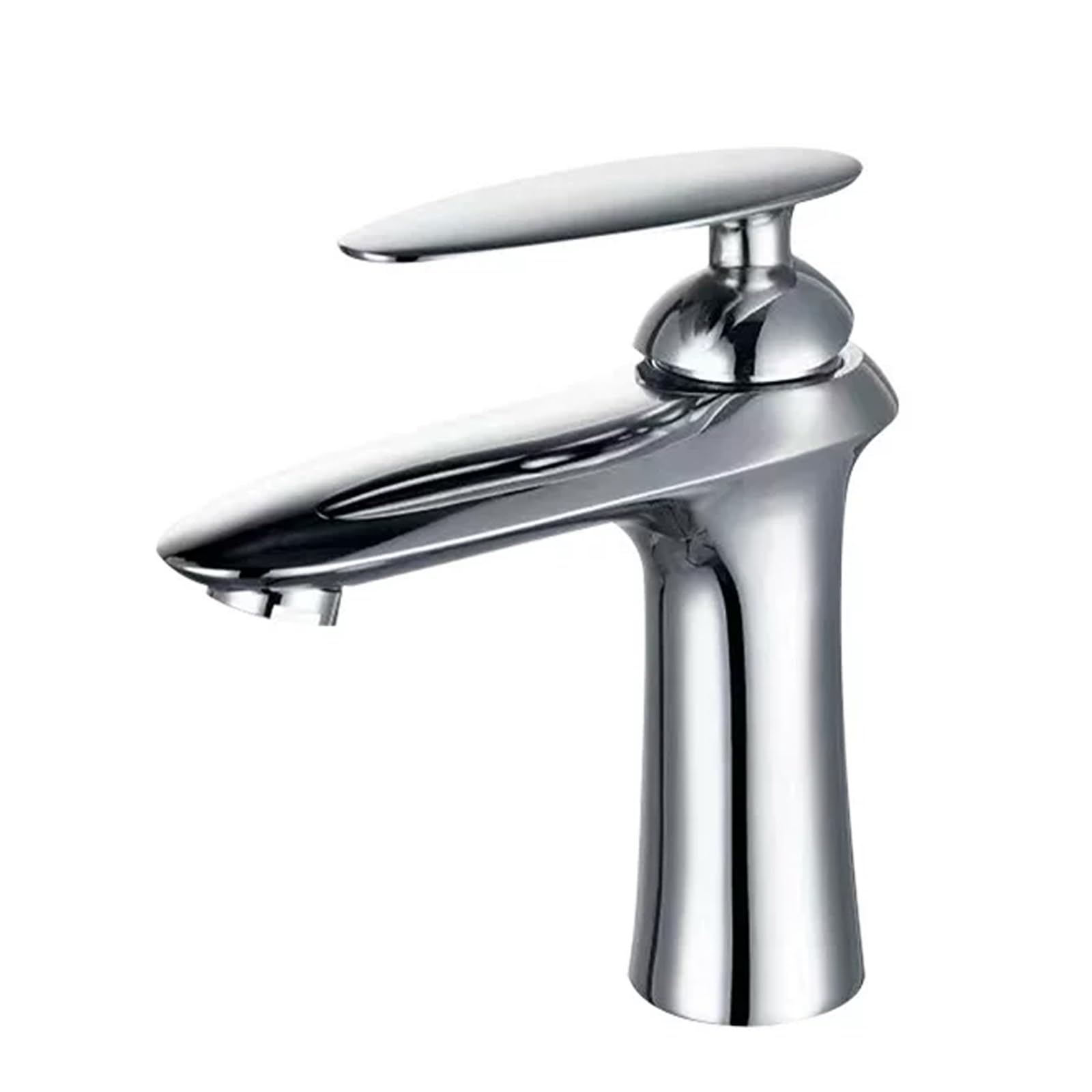 JRUIA White Kitchen Faucet, Basin Mixer Tap, Hot And Cold Water Supply, Zinc Alloy Material, Water Supply Pipe Included,F