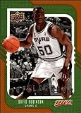 2008-09 Upper Deck MVP Basketball #258 David Robinson San Antonio Spurs Official NBA Trading Card...