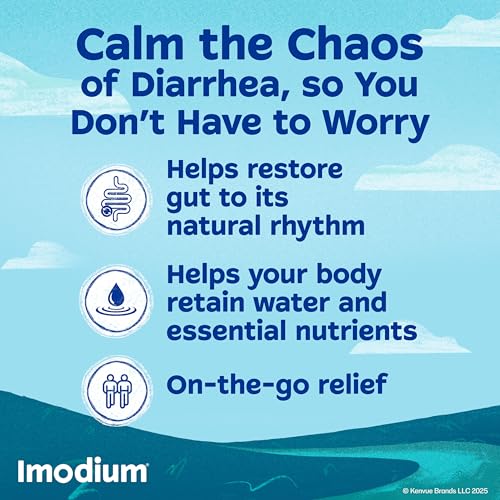 Imodium A-D Liquid Anti-Diarrheal Medicine with Loperamide Hydrochloride to Help Control Symptoms of Diarrhea Due to Acute, Active & Traveler's Diarrhea, Mint Flavor, 8 fl. oz