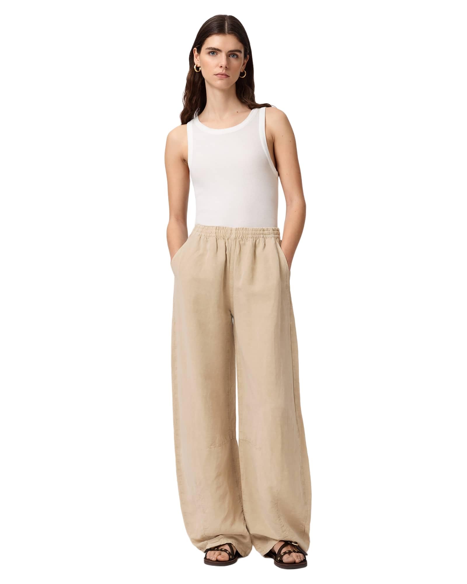 Allsaints Jett Pull on Trouser - Pantalon décontracté - Classique - Femme
