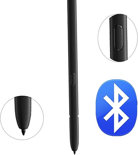 Miniatura 10 de Galaxy S23 Ultra - Lápiz capacitivo con repuesto Bluetooth para Samsung Galaxy S23 Ultra SM-S918W, SM-S918N, SM-S9180, SM-S918E, SM-S918EDS 5G S Pen