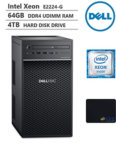 Dell PowerEdge T40 Business Tower Server Desktop, Intel Xeon E-2224G Quad-Core Processor up