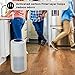 Instant HEPA Quiet Air Purifier, From the Makers of Instant Pot with Plasma Ion Technology for Rooms up to 1,940ft2, removes 99% of Dust, Smoke, Odors, Pollen & Pet Hair, for Bedrooms, Offices, Pearl