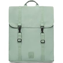 Lefrik - Handy Casual and Practical Laptop Backpack - 100% Recycled Fabric - Eco Friendly, Sage, L