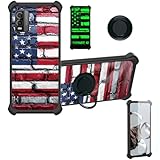 jioeuinly Case for Nokia C210 Case Compatible with Nokia C210 Phone Case Cover [with Tempered Glass Screen Protector][Ring Support][Luminous Effect] YGH-GQ