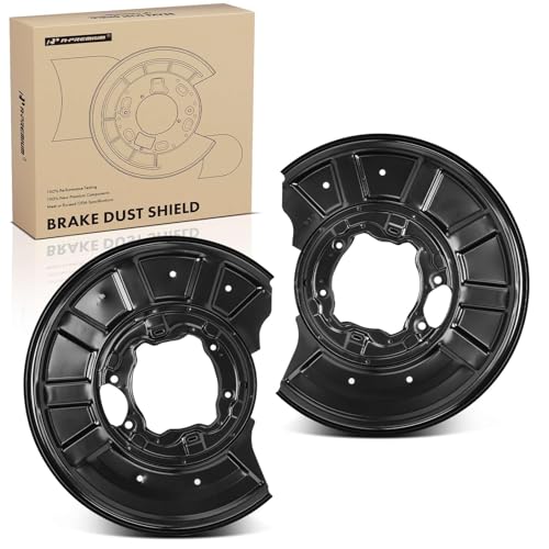 A-Premium Rear Brake Dust Shield Compatible with Select Mercedes-Benz Models - E250 2014-2016, E300 2012-2016, E350, E400, E550, E63 AMG, E63 AMG S, GLK250, GLK350 - Replace# 2124202144, 2-PC Set