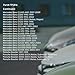 QUALITY-BUILT Rear Parking Brake Shoes FPS816 Compatible with 1984-2011 Chrysler/Mercedes-Benz/Porsche (190D,190E,260E,300CE,300D,300E,300SL,300TE,400E,500E,500SL,A190,B200,Boxster,C220,C230,C240,C28)