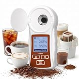 Professional Coffee TDS Refractometer with ATC, Backlit, Rechargeable