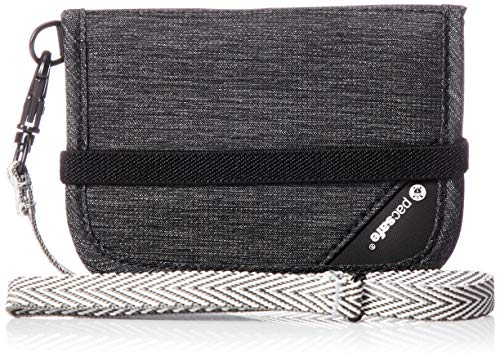 Preisvergleich Produktbild PacSafe Rfidsafe V50 Kompakte Geldbörse, Grau Granit Melange Einheitsgröße