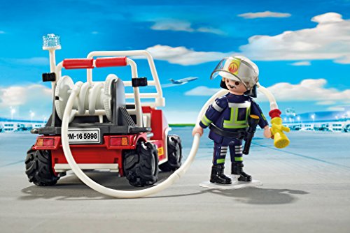 Playmobil 5398 Chef Des Pompiers Avec Voiturette - vue 5