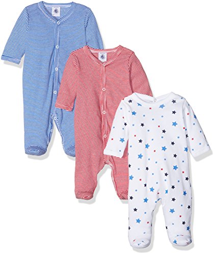Petit Bateau Pigiama (Pacco da 3) Bimbo